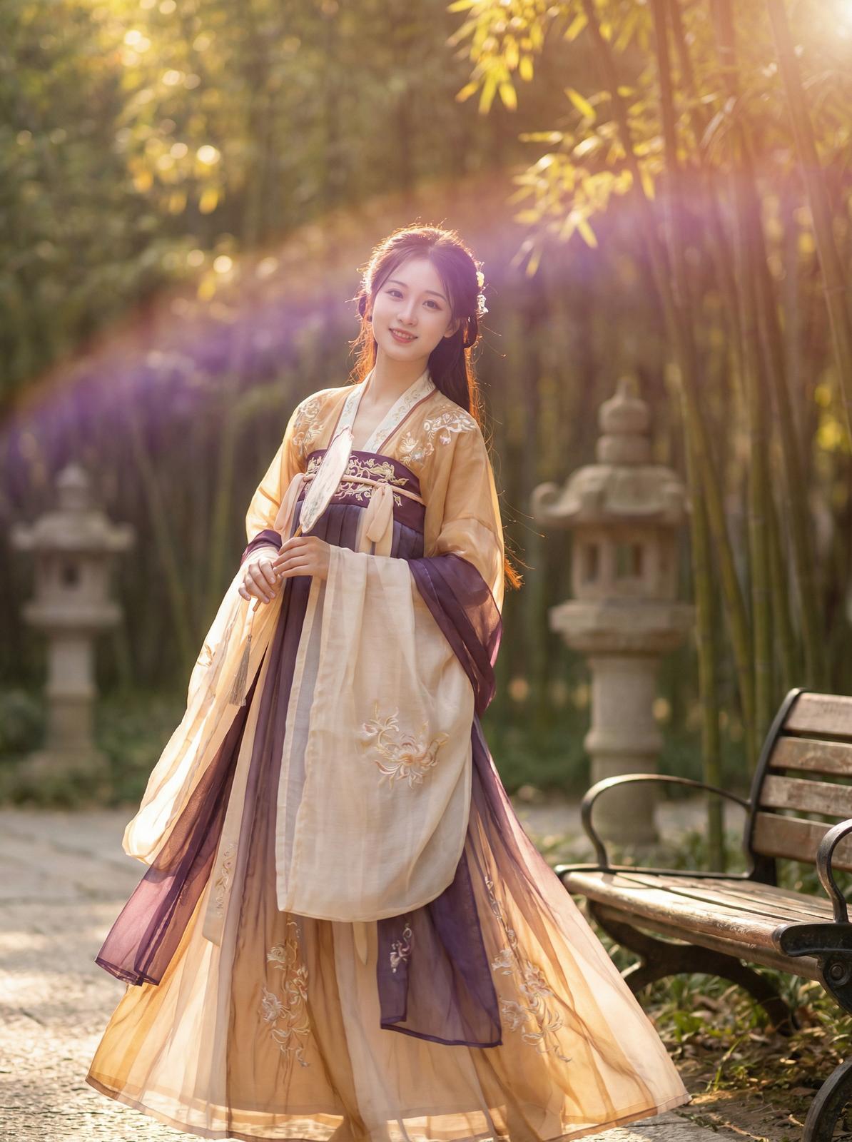 日本电影古风汉服传媒拍摄